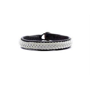 BeChristensen Samer bracelet Silla in black